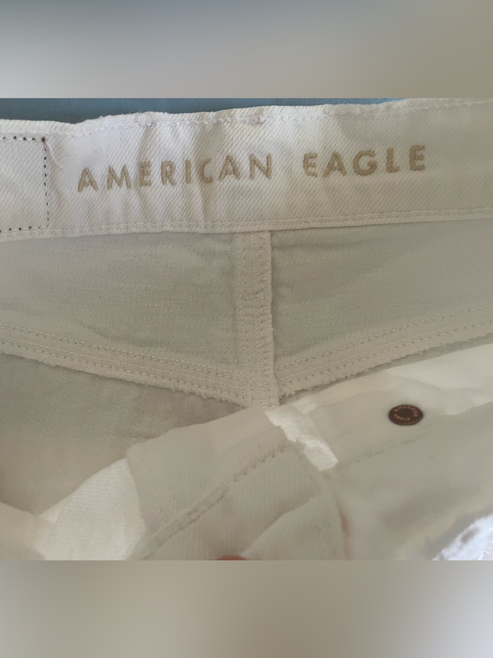 American Eagle White Shorts